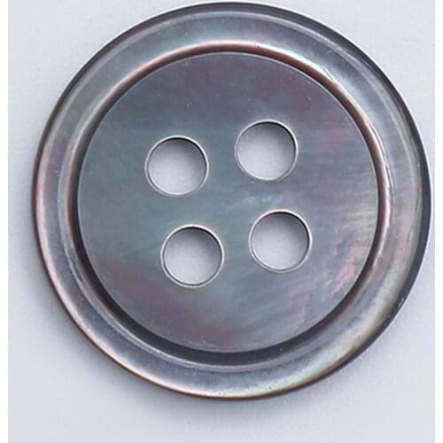 9/10/11.5mm 20PCs Round Shell Sewing Buttons 4-Holes Button Natural Shell Buttons Color Japan Mother Of Imitation Pearl Buttons