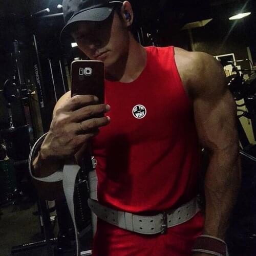 Muscleguys Brand Summer Fashion Mesh Quick Dry Bodybuilding Stringer Tank Top Mens Fitness Sleeveless Shirts Gym Clothing