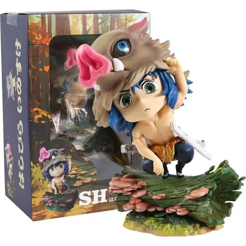 Demon Slayer Hashibira Inosuke / Kamado Tanjirou / Rengoku Kyoujurou SH Collectible Model Doll Figure Toy