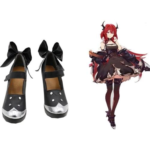 Hot Game Arknights Surtr Cosplay Shoes High Heels for For Lolita Cosplay Party Costume Custom Made Props Birthday Gifts