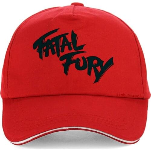 Terry Bogard Cap FURY FATAL Hat The King of Fighters Trucker Cap Cosplay Coser Cotton Cap Hat Caps for Men Cosplay snapback hat