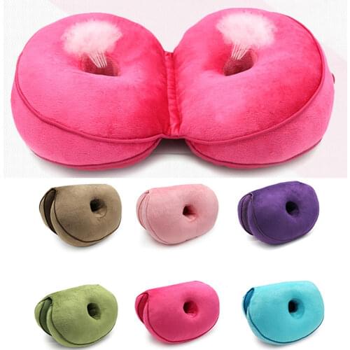 Multifunctional Dual Comfort Cushion Memory Foam Hip Lift Seat Cushions Beautiful Butt Latex Seat Cushion Comfy for Home