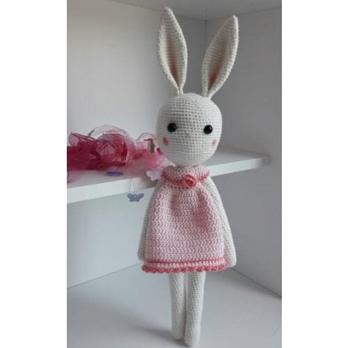 Organic Special Production Girl Knitting Amigurumi Toy Baby