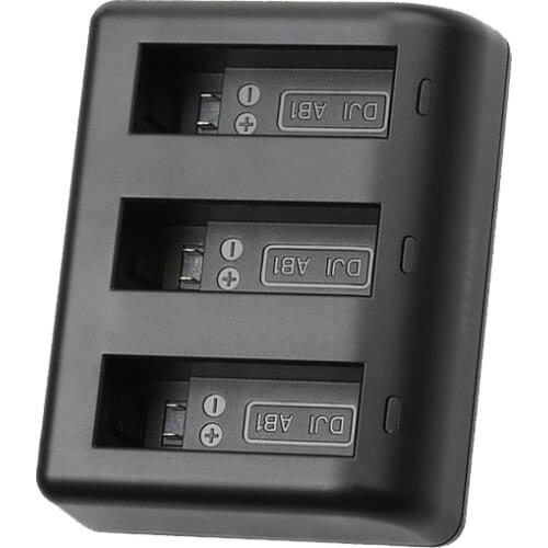 USB Type-C Triple Charger For DJI Osmo Action Battery Camera