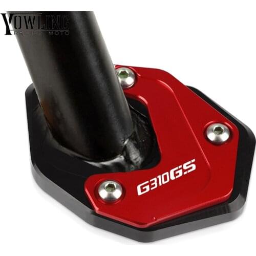 FOR BMW G310GS 2018-2021 2020 2019 G310 GS G 310GS Motorcycle Enlarge Plate Main Kickstand Side Stand Enlarger Side Extension