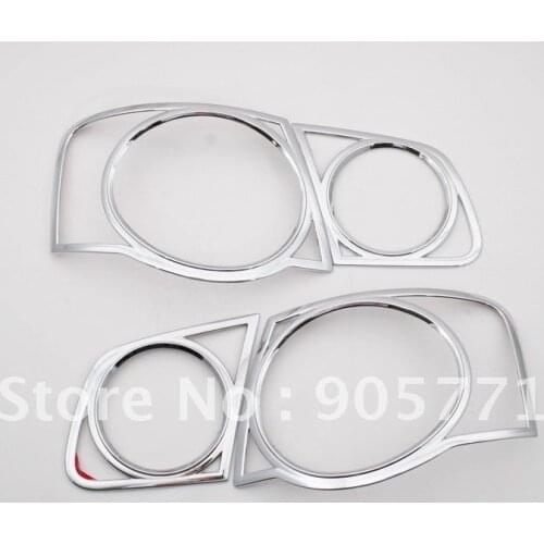 High Quality Chrome Tail Light Cover for Volkswagen Jetta MK5 Free Shipping Brand New