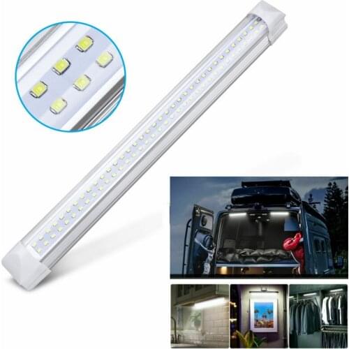 1PCS 72LED RV Light Led Light 12v Caravan RV Ceiling Dome Light LED Interior Lighting Trailer Van Lorry Truck Camper Boat Light