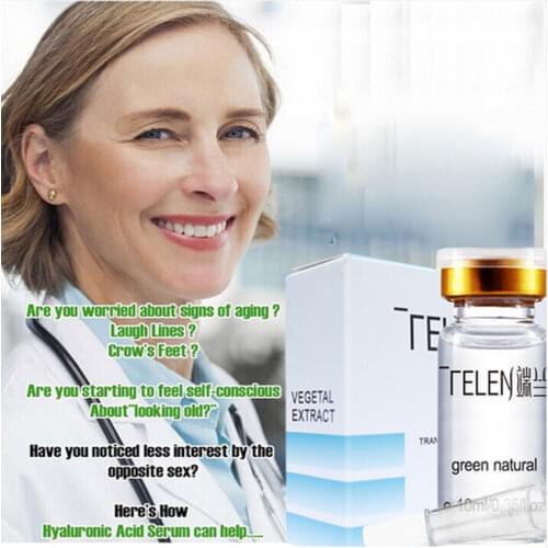 10ml Anti-aging Powerful Hyaluronic Acid Serum Liquid Firming Face Lift Active Peptides