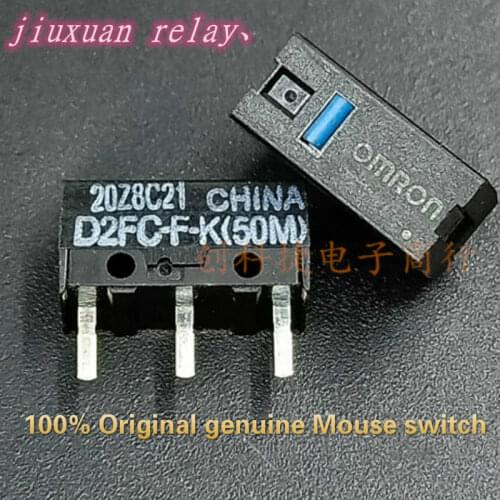 100% Original genuine D2FC-F-K(50M) 7N Series the Mouse over It So That Its Real Fine Motion Switch Button Razer
