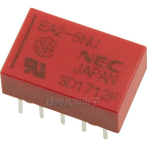 2PCS EA2-5NU EA2-12NU Can Replace TQ2-5V ATQ209 A5W-K Original NEXEM Relay