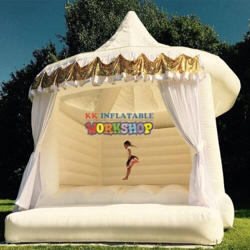 Multi-style white inflatable wedding entertainment tent