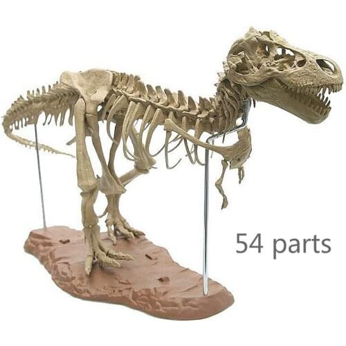 Large dinosaur 4D assembly dinosaur skeleton childrens toy Tyrannosaurus Rex fossil skeleton simulation animal model ornament