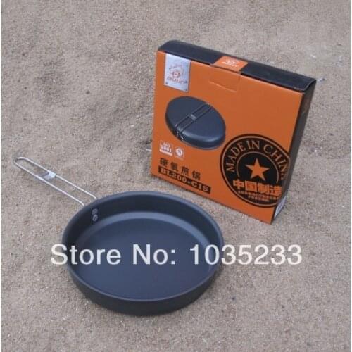 Bulin Hard Oxygen Frying Pan Aluminum Alloy Frying Pan Camping Travel Kit Outdoor Stove