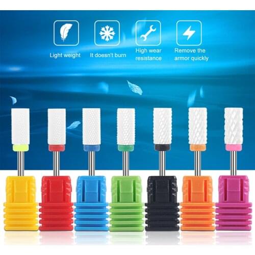 Flat End Alloy Nail Electric Polishing File Drill Bit Manicure Pedicure Tool