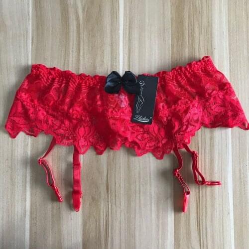 Sexy Lace Garters For Sex Transparent Intimate Underwear Hold Up Suspender Belt For Stockings Women Erotic Lingerie