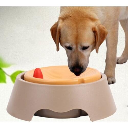 Dog Bowl For Small Medium Large Dogs Cats Not Wet Mouth Bowls Pet Drinking Water Floating Bowl Antibacterial Material Non-Toxic