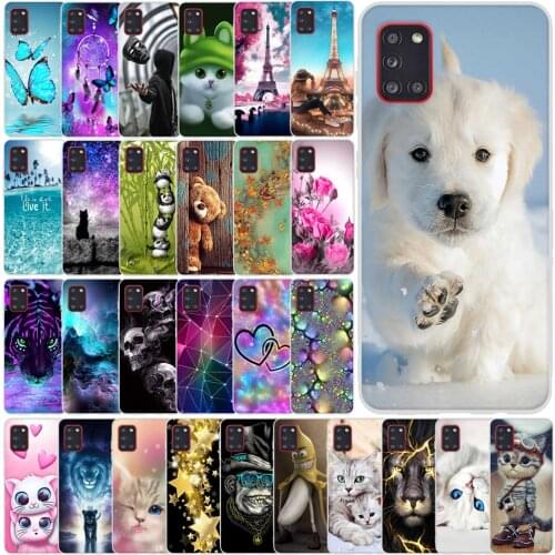 Soft TPU Case For Samsung Galaxy A31 Case Silicone Phone Cover For Samsung A31 A 31 SM-A315F Phone Case Fundas Coque Capa Bumper