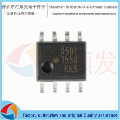 Original authentic HCPL-0501-500E package SOIC-8 single-channel high-speed optocoupler