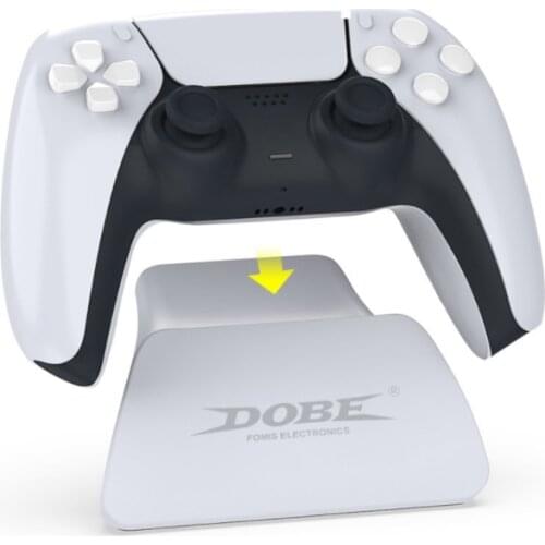 Controller Stand with USB Charging Cable for Sony PlayStation 5 Controller Display Stand Charging Kit for PS5 Controller