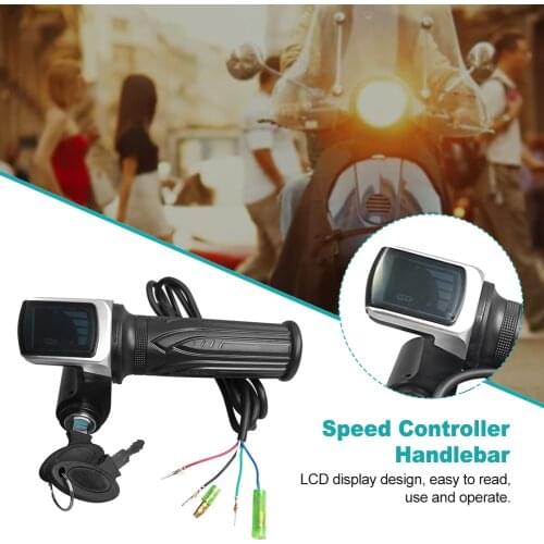 48V Electric Scooter Throttle Grip Speed Controller Handlebar Practical Repair