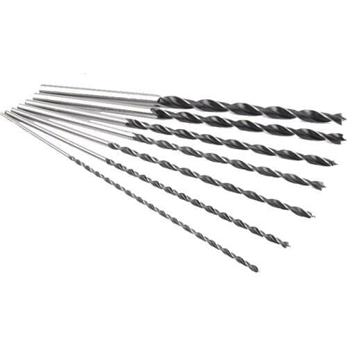 Woodworking Hole Opener Wood Reamer Electric Drill Bit Woodworking Extended Support Drills Three-Point Drill Set