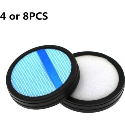 4 or 8PCS Replacement Filter For Philips FC6162 FC6164 FC6166 FC6168 FC6170 FC6400 FC6401 FC6402 FC6404 FC6405 FC6408 FC6409