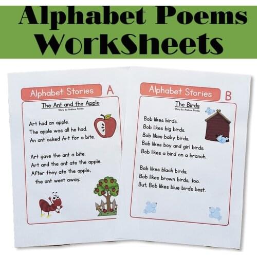 English Alphabet Stories Practice Paper Preschool Learning English Workbook Coloring Books English Exercise Books for Children