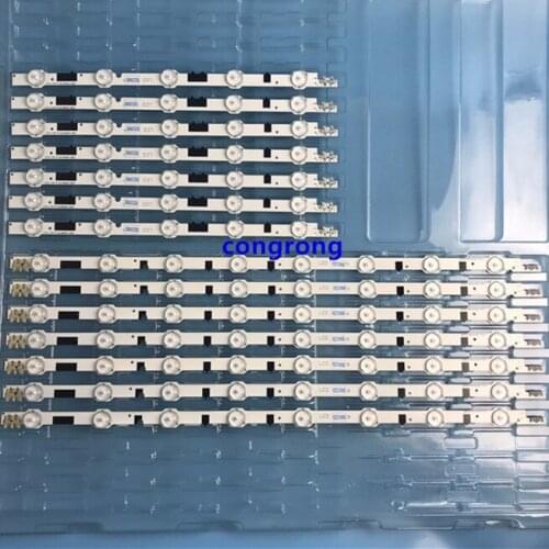 1set/14pcs LED strip Replacement for samsung UE40F6400AK D2GE-400SCA-R3 D2GE-400SCB-R3 2013SVS40F L 8 R 5 BN96-25520A 25521A