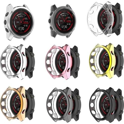 Protect Shell For Garmin Forerunner 745 Electroplating Watch Protective Case Anti-scratch Replacement Watchcase For Garmin Watch
