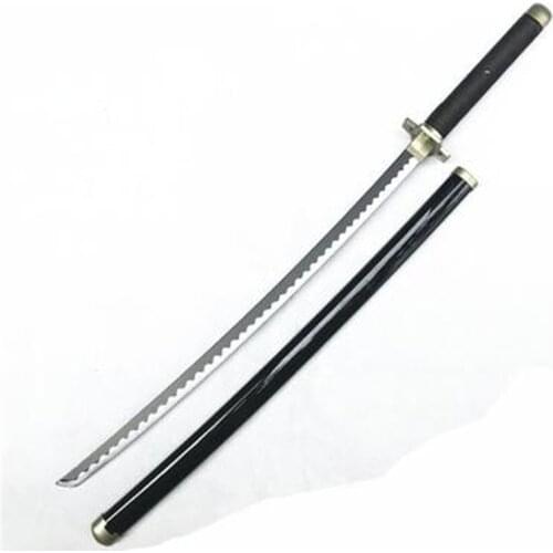 Cosplay Roronoa Zoro Three-knife Ghost Cut Ver Xue Zou Katana Sword Role Playing Sauron Sandai Kitetsu 104cm Weapon Wood Prop