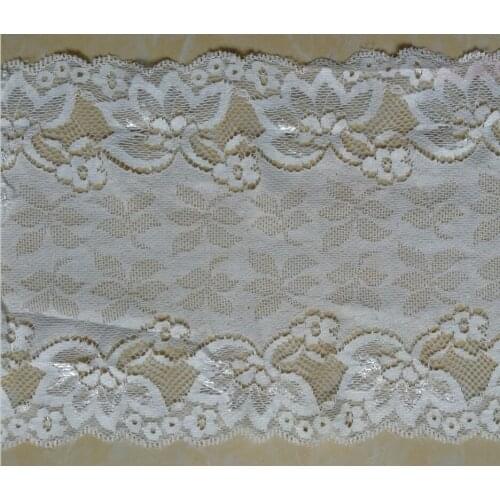 15cm exquisite elastic jacquard lace, soft and elegant stretch lace trimming,XERY137k