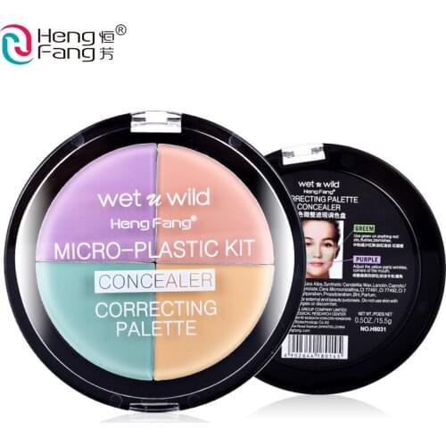 3 Style Correcting Palette Concealer Highlight Bronzers Hide The Blemish 15.5g Face Makeup Brand HengFang #H8031