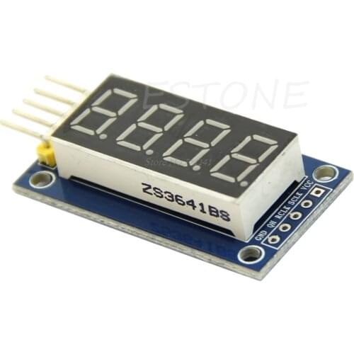 4 Bits Digital Tube LED Display Module Four Serial for 595 Driver Dropship