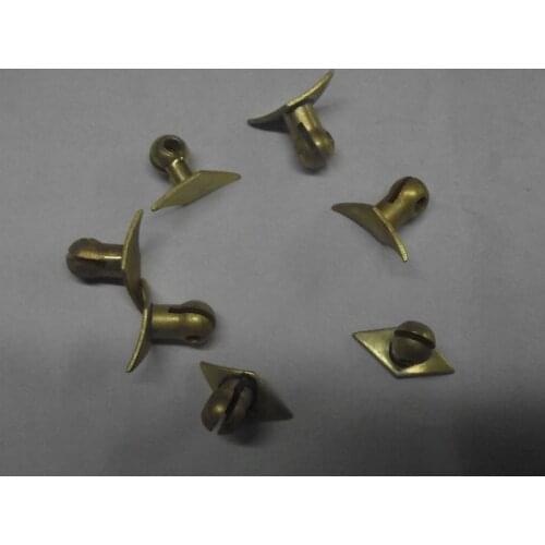 6pcs Alto sax repair parts Brass