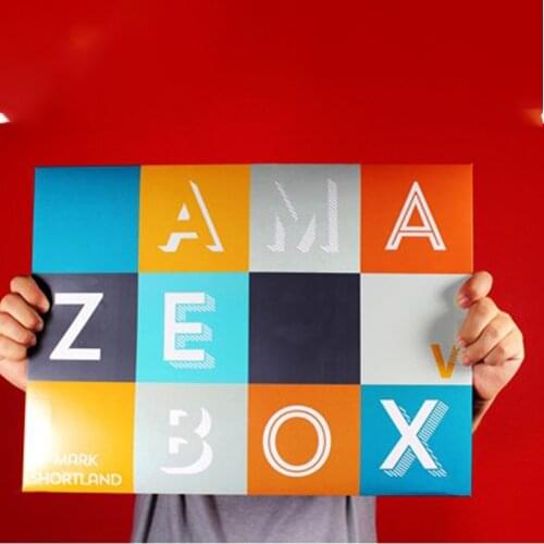 AmazeBox (Gimmick and online instruction) Magic Tricks Stage Magia Exchange Box Magie Magician Mentalism Illusion Gimmick Props
