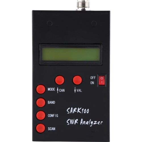 1-60MHz Frequency Meter 12 to 14V DC Shortwave SWR Antenna Analyzer Meter Tester Impedance Measurement for MeHam Radio Hobbists