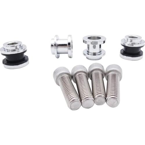 For Harley 2018-UP Softail Heritage Street Fat Bob FLDE FLHC FLSL FXBB FXFB FLSB FXLR Chrome Sissy Bar Rack Docking Hardware Kit