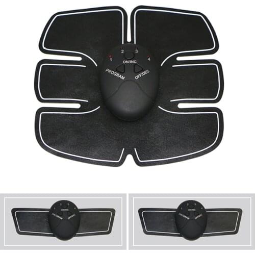 Electric Weight Loss Abdominal Massage Stickers Unisex EMS Wireless Muscle Stimulator Smart Fitness Abdominal Training