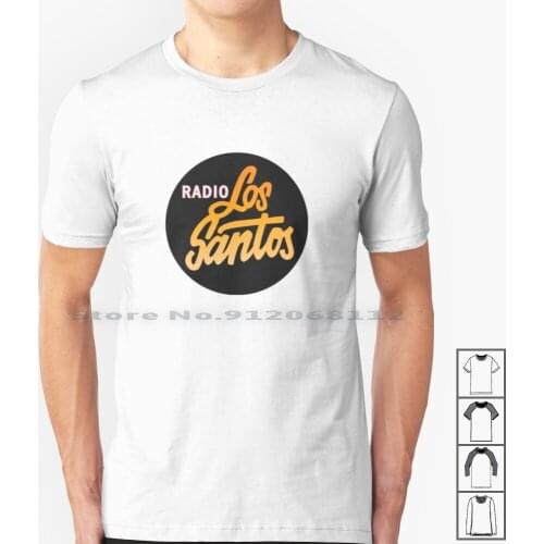 Radio Los Santos T Shirt 100% Cotton V 5 Grand Theft Auto V Grand Theft Auto 5 Radio Los Santos Radio Redio Game Video Game