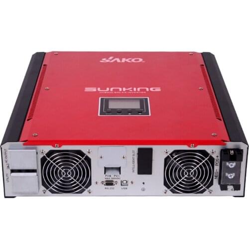 Grid Hydrid Solar Inverter 5000W solar power inverter on grid off grid hybrid power inverter 5kw 220V