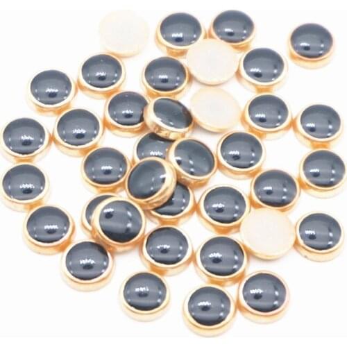 Mix Size Ceramic Hotfix Rhinestone Half Round Flatback Crystal Hot Fix Rhinestones Iron On For DIY Decoration BW202