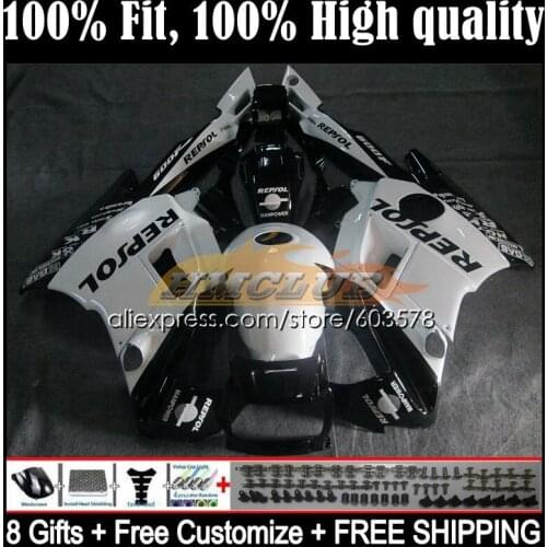 Injection Body For HONDA CBR 600F3 CBR600FS CBR600F3 11CL.114 CBR600 F3 95 96 CBR 600 CC FS F3 1995 1996 OEM Fairing lucky White