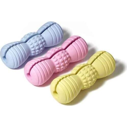 LeChong Pet Toys Fun Tooth Protector Multifunctional Bite-resistant Molar Teeth Cleaner Dog Chews Leaking Food Toy