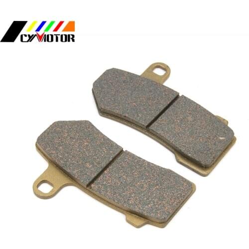 Motorcycle Rear Brake Pads For V-ROD VRSCR VRSCAW FLHR FLHRC FLTR FLHTC FLHTCU FLHTK FLTRX FLHTCUTG FLTRU FLHXXX 06 07 08 09-15