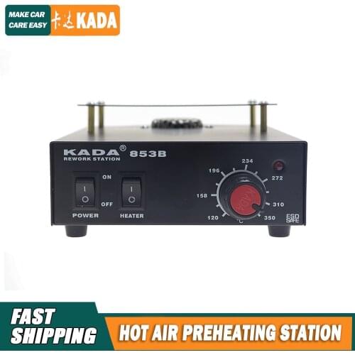 Original authentic KADA 853B preheating station desoldering station BGA rework station heating station