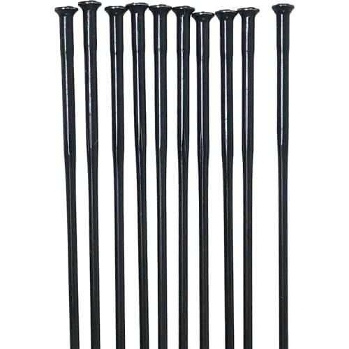 10 Pieces Pillar PSR TB2015 Straight Pull Spokes 3 Different Diameters One Process No Cutting Original Triple Butted 2015 Black