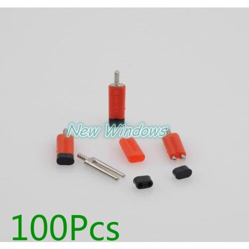 Dentist Lab MASTER TWIN DOUBLE II PINS AND PLASTIC SLEEVES 100Pcs