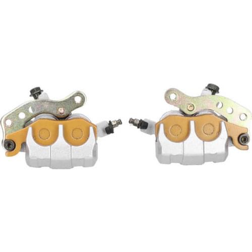 Brake cylinder 2pcs Brake Caliper Left Right Fit for Kawasaki Bayou 300 400 KLF300 KLF 300 400 / Brute Force 650 750
