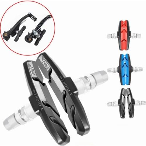 Bicycle brake V-brake pads with mud trough Bicycle mountain brake V-brake pads with mud trough silent bicycle brake pads road bi