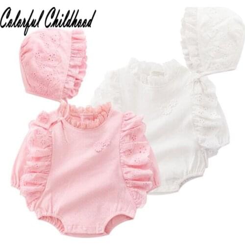 Adorable infant baby romper autumn winter cotton long sleeve pajamas for kids jumpsuit toddler baby overalls 0-12m